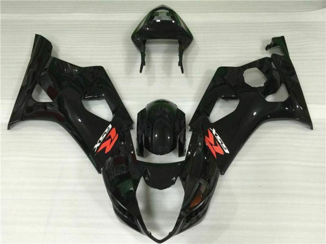 Purchase 2003-2004 Glossy Black Red Suzuki GSXR 1000 Motor Fairings UK
