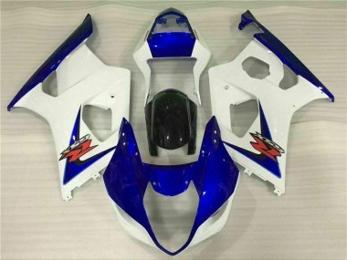 Purchase 2003-2004 White Blue Suzuki GSXR 1000 Bike Fairings UK