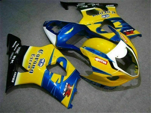 Purchase 2003-2004 Yellow Blue Suzuki GSXR 1000 Bike Fairings UK Purchase 2003-2004 Yellow Blue Suzuki GSXR 1000 Bike Fairings UK