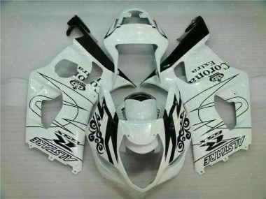 Purchase 2003-2004 White Suzuki GSXR 1000 Motor Bike Fairings UK