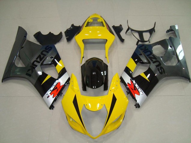 Purchase 2003-2004 Yellow Grey Suzuki GSXR 1000 Motorcycle Fairing Kits UK Purchase 2003-2004 Yellow Grey Suzuki GSXR 1000 Motorcycle Fairing Kits UK