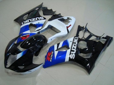 Purchase 2003-2004 Black Blue White Suzuki GSXR 1000 Motorcycle Fairing Kit UK