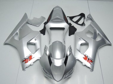 Purchase 2003-2004 Silver OEM Style Suzuki GSXR 1000 Motorbike Fairing Kits UK
