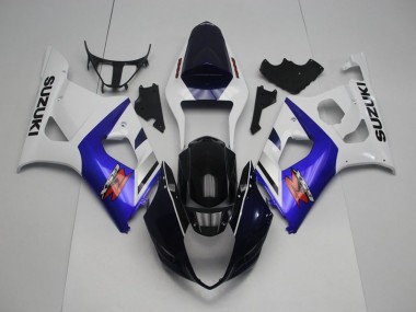 Purchase 2003-2004 Dark Blue Front and Blue Suzuki GSXR 1000 Motorcycle Replacement Fairings UK