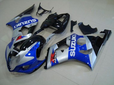 Purchase 2003-2004 Blue Silver Suzuki GSXR 1000 Motorcycle Fairings UK