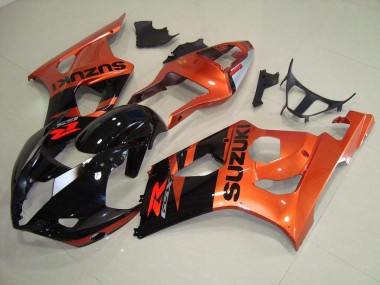 Purchase 2003-2004 Orange and Black Suzuki GSXR 1000 Motorcycle Fairings UK