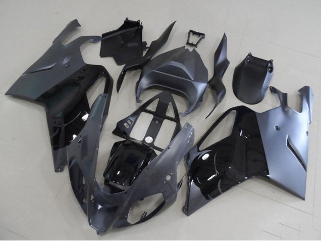 Purchase 2003-2006 Glossy Black Grey Aprilia RSV1000 Motorcycle Fairings UK