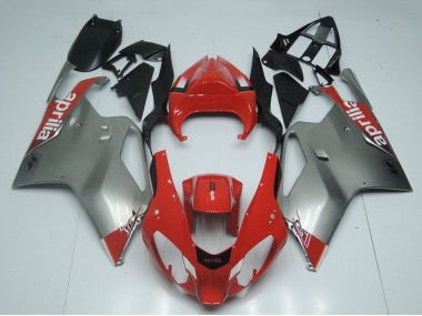 Purchase 2003-2006 Red Grey Black Aprilia RSV1000 Motorcycle Fairings UK