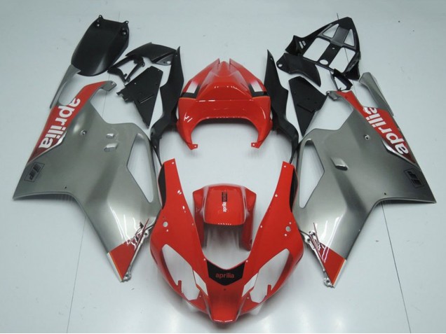 Purchase 2003-2006 Red Grey Black Aprilia RSV1000 Motorcycle Fairings UK