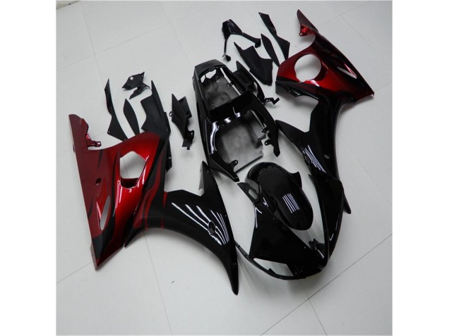 Purchase 2003-2005 Black Red Yamaha YZF R6 Motorcycle Replacement Fairings UK Purchase 2003-2005 Black Red Yamaha YZF R6 Motorcycle Replacement Fairings UK