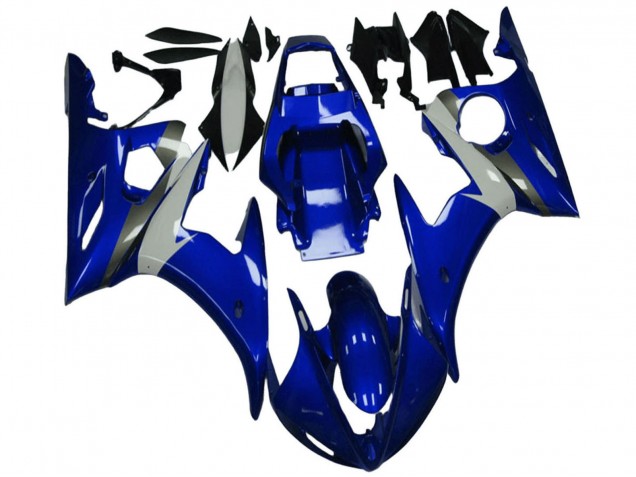 Purchase 2003-2004 Blue White Yamaha YZF R6 Motorcycle Fairing UK