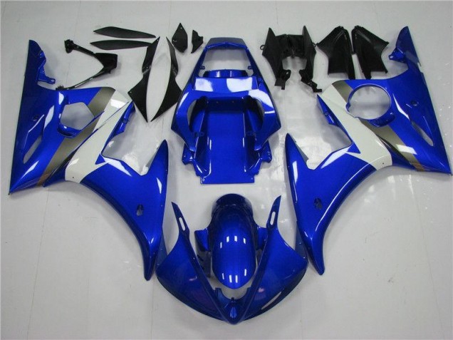Purchase 2003-2005 Blue White Yamaha YZF R6 Replacement Fairings UK Purchase 2003-2005 Blue White Yamaha YZF R6 Replacement Fairings UK