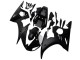 Purchase 2003-2004 Glossy Black Matte Black Yamaha YZF R6 Motorcycle Fairings UK