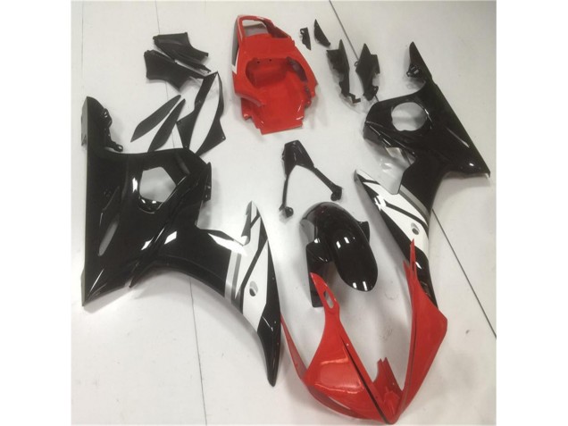 Purchase 2003-2005 Red Black White Yamaha YZF R6 Motorbike Fairings UK