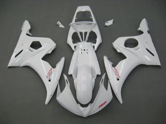 Purchase 2003-2005 White Yamaha YZF R6 Motorbike Fairings UK
