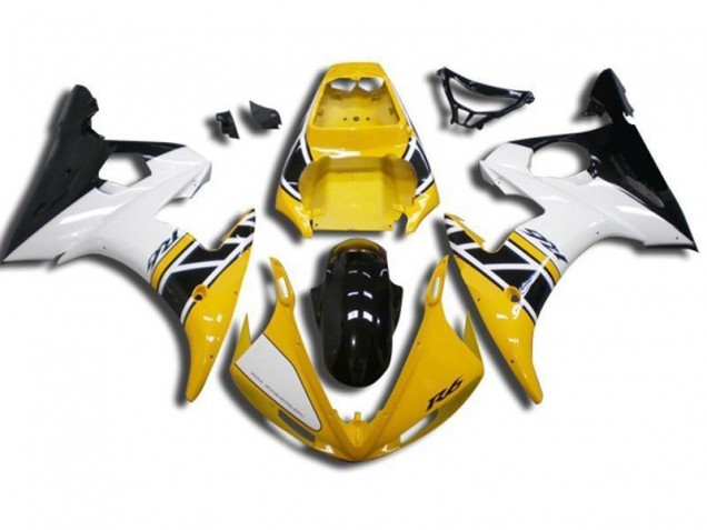 Purchase 2003-2005 Yellow Yamaha YZF R6 Bike Fairings UK Purchase 2003-2005 Yellow Yamaha YZF R6 Bike Fairings UK