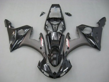 Purchase 2003-2005 Contrast Black Yamaha YZF R6 Motorcycle Replacement Fairings UK