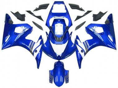 Purchase 2003-2005 Blue White Yamaha YZF R6 Motor Fairings UK
