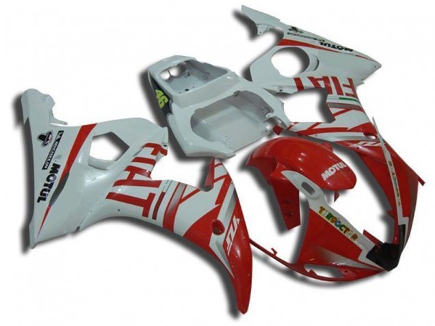 Purchase 2003-2005 White Motul Red Fiat Yamaha YZF R6 Replacement Motorcycle Fairings UK Purchase 2003-2005 White Motul Red Fiat Yamaha YZF R6 Replacement Motorcycle Fairings UK