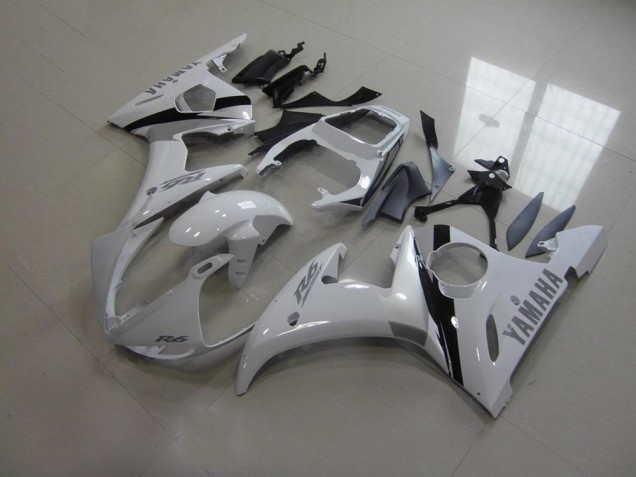 Purchase 2003-2005 White and Grey Decals Yamaha YZF R6 Bike Fairing Kit UK Purchase 2003-2005 White and Grey Decals Yamaha YZF R6 Bike Fairing Kit UK
