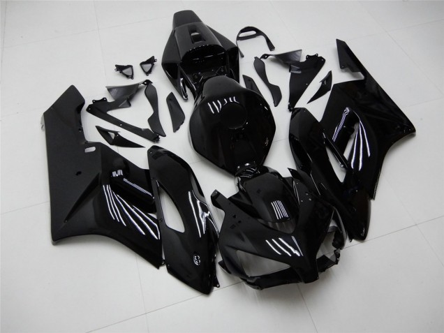 Purchase 2004-2005 Glossy Black Matte Black Honda CBR1000RR Motorcycle Fairings UK