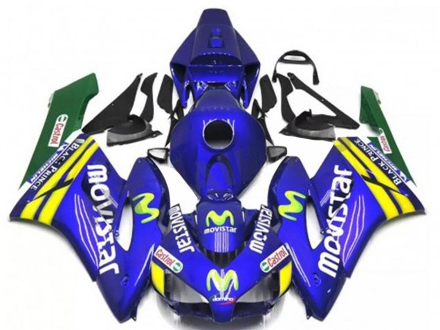 Purchase 2004-2005 Blue Yellow Green MoviStar Red Castrol Honda CBR1000RR Motorcycle Fairings UK