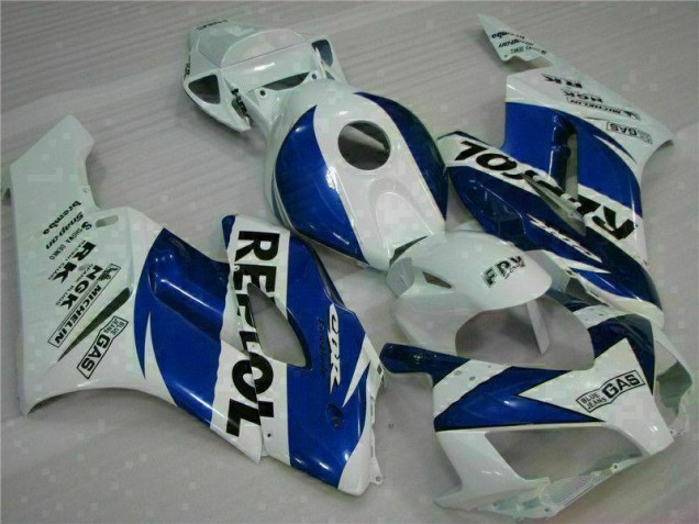 Purchase 2004-2005 White Blue Repsol Honda CBR1000RR Motorbike Fairing Kits UK Purchase 2004-2005 White Blue Repsol Honda CBR1000RR Motorbike Fairing Kits UK