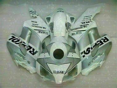 Purchase 2004-2005 White Silver Repsol Honda CBR1000RR Motorcycle Fairings UK