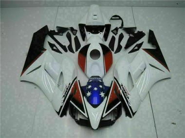 Purchase 2004-2005 White Black Honda CBR1000RR Motorcycle Fairings Kit UK