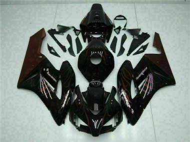 Purchase 2004-2005 Red Flame Honda CBR1000RR Motorcycle Fairing Kits UK
