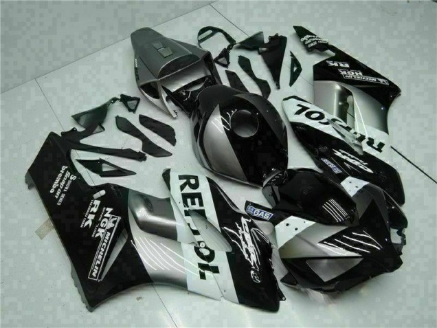 Purchase 2004-2005 Grey Black Repsol Honda CBR1000RR Motorcycle Fairings Kits UK Purchase 2004-2005 Grey Black Repsol Honda CBR1000RR Motorcycle Fairings Kits UK