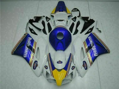 Purchase 2004-2005 White Blue Yellow Rothmans Honda CBR1000RR Motorcycle Fairing UK