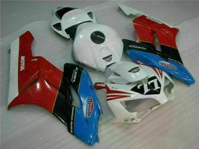 Purchase 2004-2005 White Red 77 Honda CBR1000RR Motorcycle Fairing Kits UK