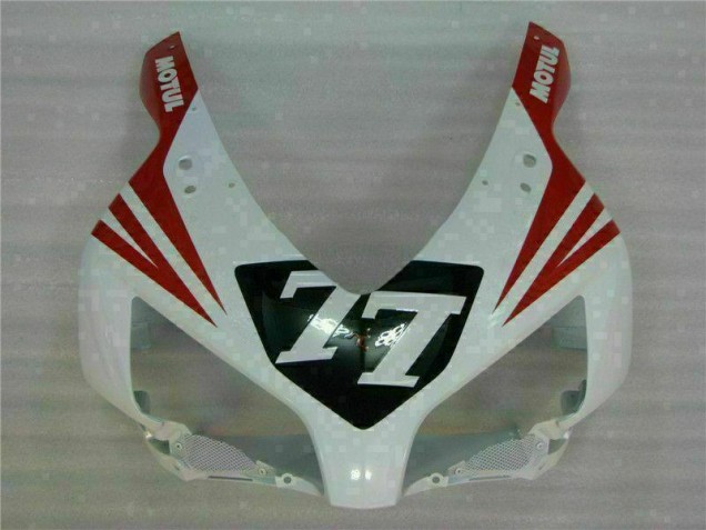 Purchase 2004-2005 White Red 77 Honda CBR1000RR Motorcycle Fairing Kits UK