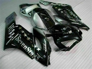 Purchase 2004-2005 Silver Glossy Black SevenStars Honda CBR1000RR Motorcycle Fairings UK