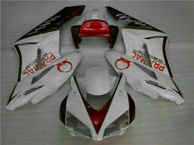 Purchase 2004-2005 White Red Honda CBR1000RR Moto Fairings UK