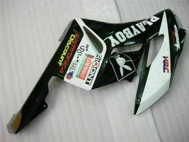 Purchase 2004-2005 Black White Honda CBR1000RR Motorcycle Fairings UK Purchase 2004-2005 Black White Honda CBR1000RR Motorcycle Fairings UK