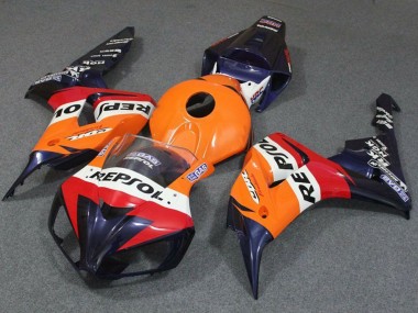 Purchase 2006-2007 Orange White Red Blue Repsol Honda CBR1000RR Motorcycle Fairing UK