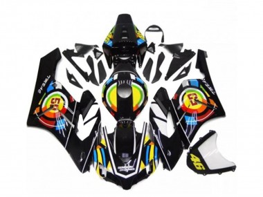 Purchase 2004-2005 Glossy Black Yellow Green Red 46 Honda CBR1000RR Motorcycle Fairings UK