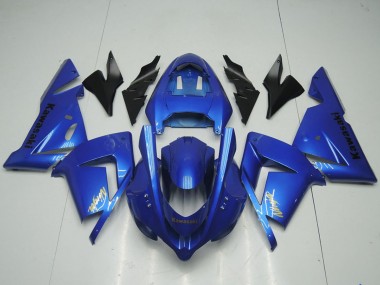 Purchase 2004-2005 Blue Kawasaki ZX10R Motorcycle Fairings UK