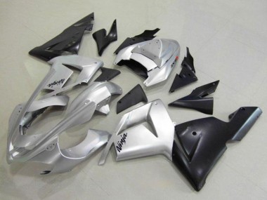 Purchase 2004-2005 Silver Black Ninja Kawasaki ZX10R Motorcycle Fairing UK