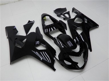 Purchase 2004-2005 Glossy Black Suzuki GSXR 600/750 Motorcycle Fairings UK
