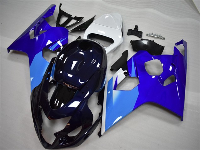 Purchase 2004-2005 White Blue Black Suzuki GSXR 600/750 Motorcycle Fairing UK