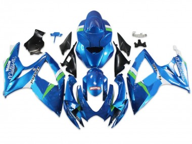 Purchase 2004-2005 Blue Green White Suzuki GSXR 600/750 Motorcycle Fairings UK
