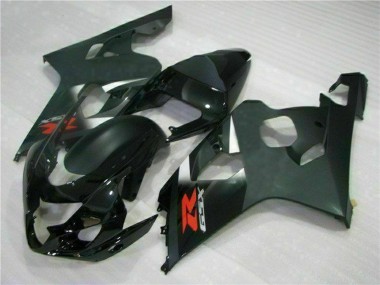 Purchase 2004-2005 Glossy Black Matte Black Red Decal Suzuki GSXR 600/750 Motorcycle Fairings UK