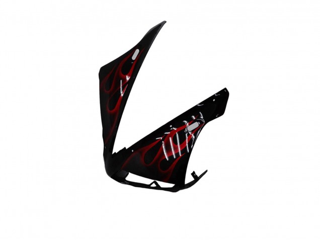 Purchase 2004-2006 Glossy Black Red Flame Yamaha YZF R1 Motorcycle Fairings UK