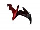 Purchase 2004-2006 Glossy Black Red Flame Yamaha YZF R1 Motorcycle Fairings UK