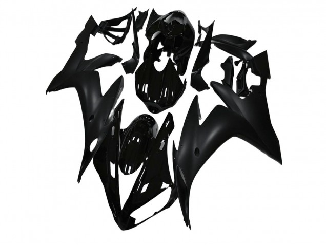 Purchase 2004-2006 Glossy Black Matte Black Yamaha YZF R1 Motorcycle Fairings UK