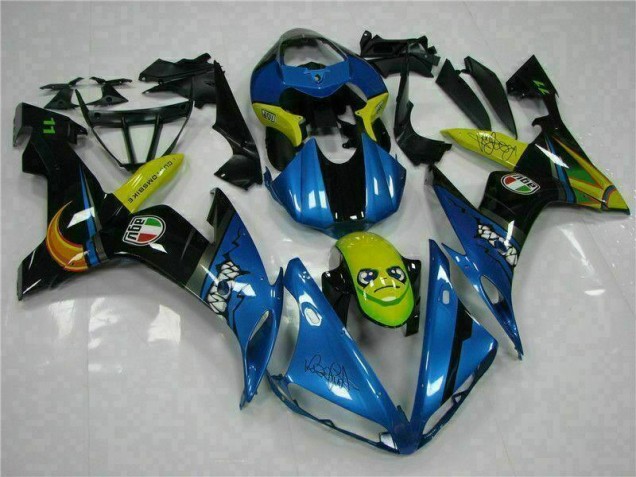 Purchase 2004-2006 Blue Yamaha YZF R1 Motorcycle Replacement Fairings UK Purchase 2004-2006 Blue Yamaha YZF R1 Motorcycle Replacement Fairings UK
