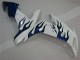 Purchase 2004-2006 White Blue Flame Yamaha YZF R1 Replacement Fairings UK